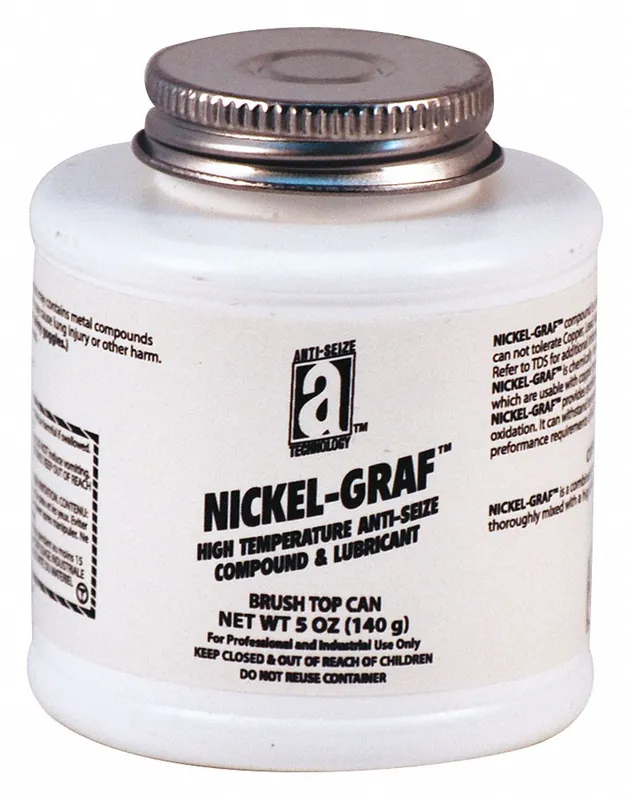 Anti-Seize Technology 13005 General Purpose Anti-Seize, Brush-Top Can, 5 oz, Nickel Base