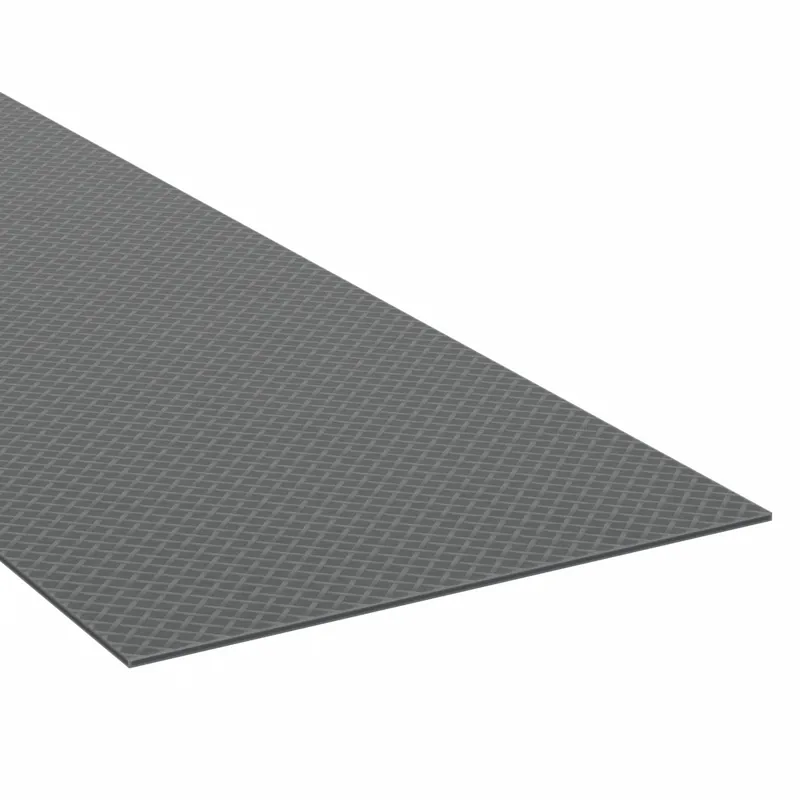 Approved Vendor BULK-RS-N80-21 Rubber Sheet, Neoprene, 1/8 in Thick, 12 in x 12 in, Black, 80 Shore A