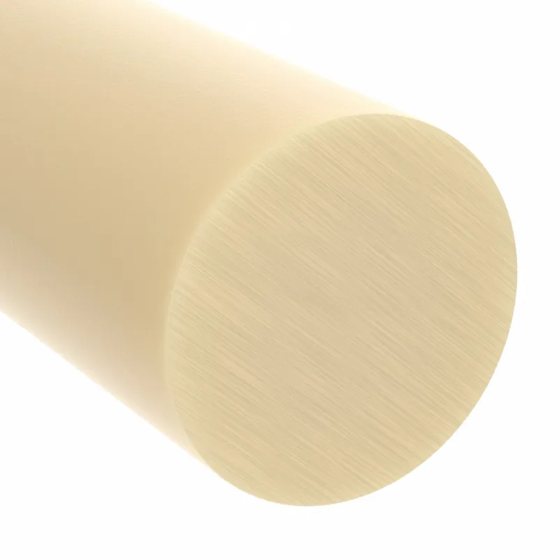 Approved Vendor PR-PTFE-GF-22 PTFE Rod, Glass-Filled, 1 in Dia, 12 in Lg, Off-White