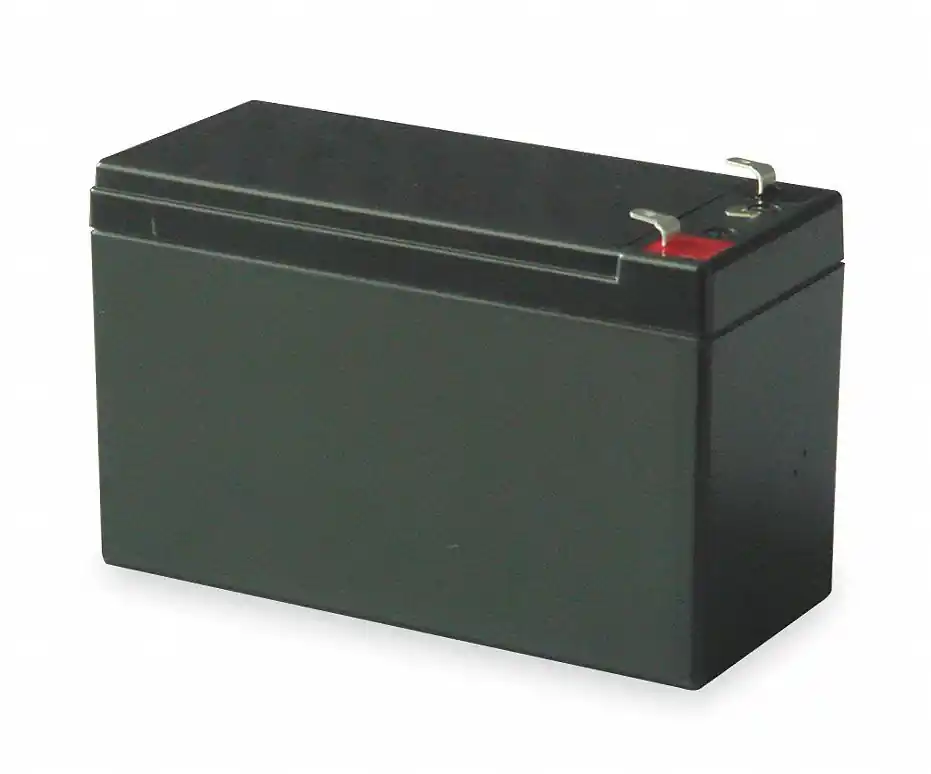 Approved Vendor KV2UKJ4 Sealed Lead Acid Battery, 12V DC, 7 Ah, Faston Terminals