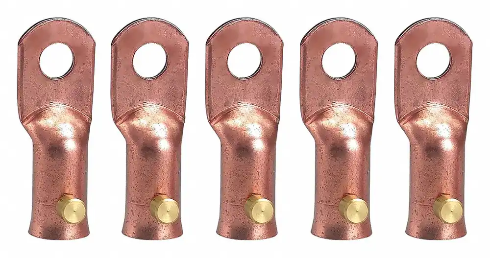 Tweco 95201128 HD Hammer-On Lug, 250 A, Copper, PK5