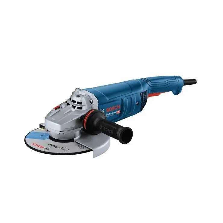 Bosch GWS22-230J Large Angle Grinder, 9 in Wheel, 15 A, 120V AC, 6,500 RPM