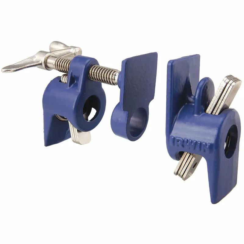 Irwin 224212 Medium-Duty Pipe Clamp, 1,500 lb, 1-1/2 in Throat, 1/2 in Pipe