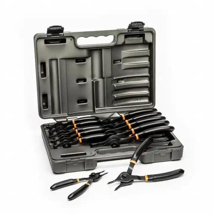 Danaher Tool 3495 Snap Ring Plier Set, 12 Pc, External/Internal, Comfort Grip