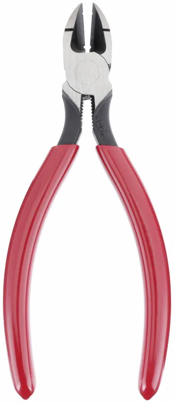 Klein Tools 72192 Diagonal Cutting Plier, 6-1/8 in, Telephone Work, Type D, Plastic Dipped