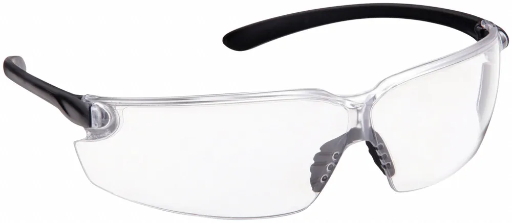 MCR Safety BL010 Safety Glasses, Clear Lens, Frameless, Dielectric, BL1 Series