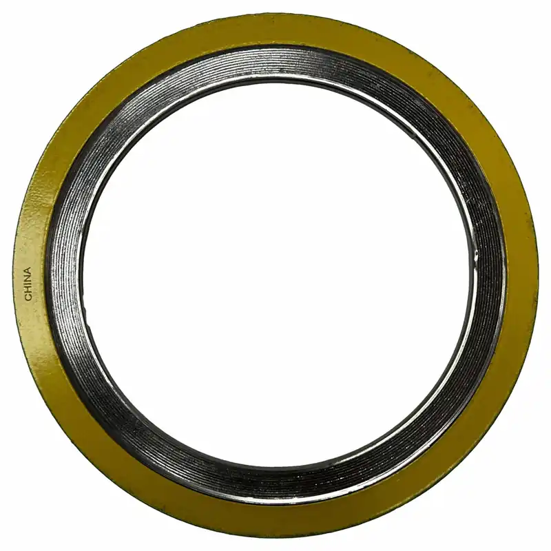 Approved Vendor 316-346-0200 Spiral Wound Flange Gasket, ANSI Class 300/400/600, 2 in Pipe, 316 SS Graphite Filler