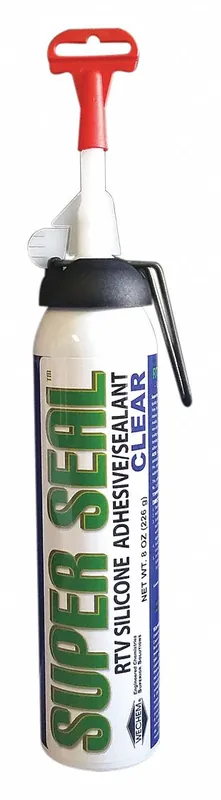Wechem A180 Silicone Sealant, 100% Clear, PK6