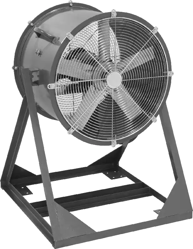 McMaster 1903K54 Hazardous Location Jet Stream Fan, without Wheels, 120/230V AC, 18" Blade Diameter