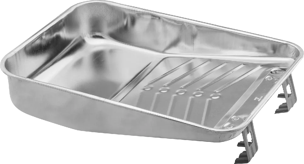 McMaster 7818T382 Paint Tray, Pack of 6, Metal, 9" Long Roller Cover, 1 Gallon Capacity