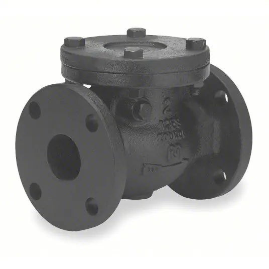 Milwaukee 2974-M 6 Swing Check Valve Single Flow, Inline Swing, Cast Iron, 6 in Pipe/Tube Size, Bronze