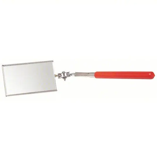Proto J2373 Inspection Mirror 3 1/2 in L x 2 1/8 in W Mirror Size, Mirr. Mat. Glass