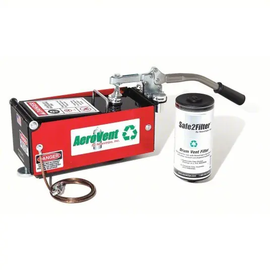 Newstripe 10004840 Aerosol Can Recycling System 1 Can Capacity, Coalescing Cartridge, Includes Ground Wire