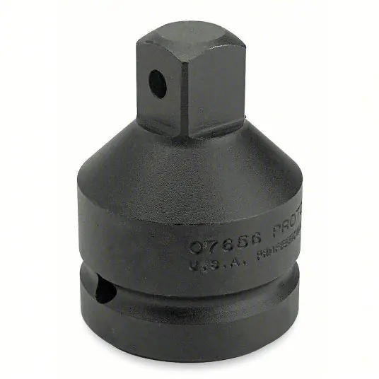 Proto J07656 Impact Socket Adapter 1 in Input Drive Size, Black Oxide, 3/4 in Output Drive Size, Square