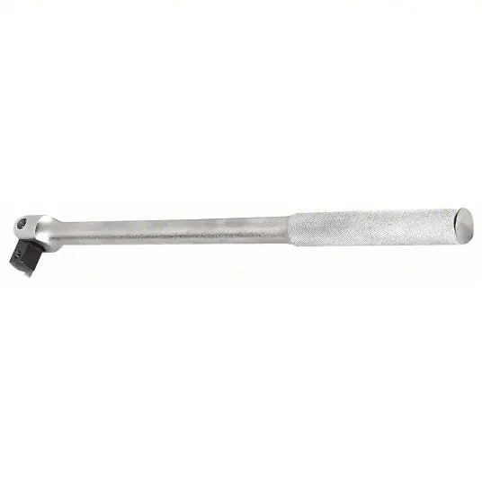 Proto J5668 Breaker Bar 3/4 in Drive Size, 20 in Overall Lg, Knurled Grip, Alloy Steel, Chrome, Straight