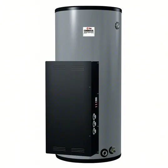 Rheem ES120-18-G Electric Water Heater 480V AC, 120 gal, 18,000 W, Single/Three Phase, 67.6 in Ht
