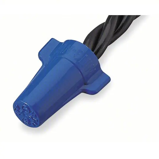 Ideal 30-454 Twist On Wire Connector Blue, 25 PK