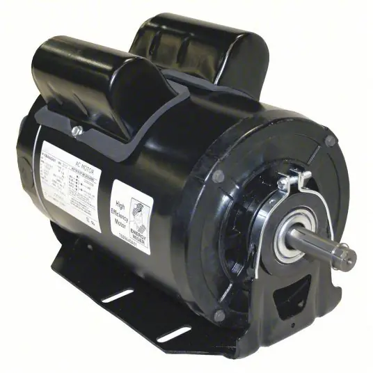 Century PD6104AV2 Agricultural Fan Motor 1, 1,725 Nameplate RPM, 115/230V AC, 56, Auto, Keyed, Cradle Base