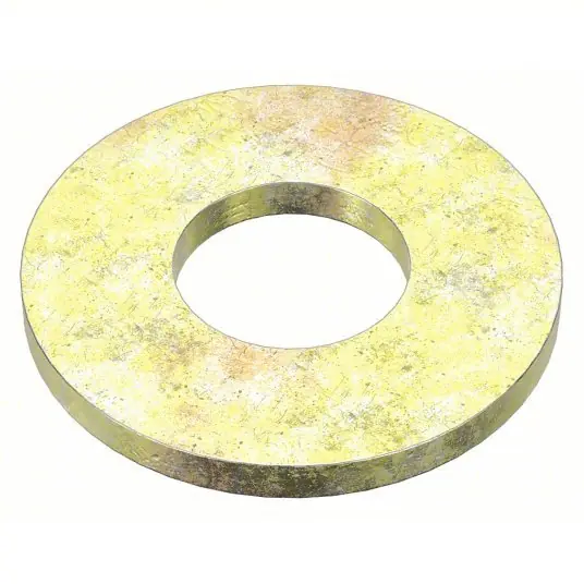 HU-0500USSHZYBAGGR USS Washer For Screw Size 1/2 in, Steel, Through Hardened, Zinc Yellow, 0.563 in In Dia, 25 PK