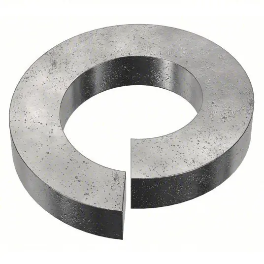 LWHIS050USA-050BX Split Lock Washer For Screw Size 1/2 in, Split Lock, Steel, Black Oxide, 0.502 in Inside Dia, 50 PK