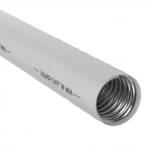 AFC 6103-24-00 Liquid-Tight Flex Metal Conduit 3/4 in Trade Size, Gray, 2 1/2 in Bend Radius, 50 ft Nominal Lg