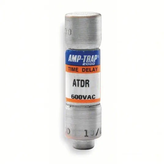 Mersen ATDR30 UL Class CC Fuse Time Delay, 30 A, ATDR, Cylindrical Body, Nonindicating, 300V DC