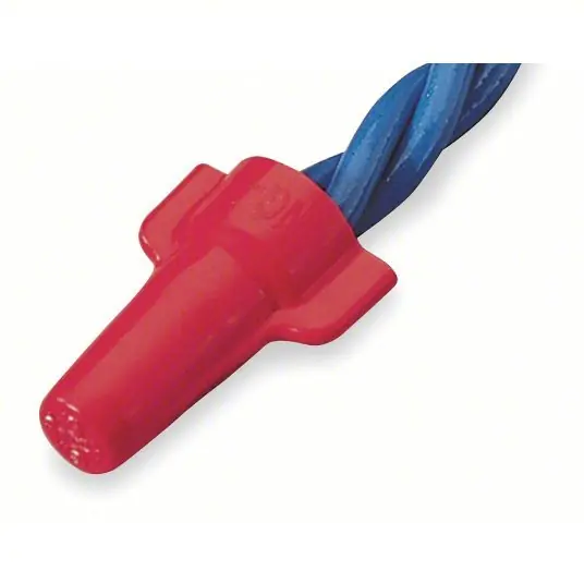 Ideal 30-452 Twist On Wire Connector Red, 18 AWG – 8 AWG Twist-On Wire Size Ranges, 100 PK