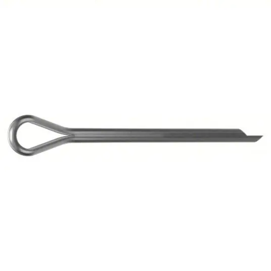 KVM Tools M51700.032.0040 Cotter Pin Extended Prong, Metric, 3.2 mm Pin Dia, 44 mm Shank Lg, Stainless Steel, 18-8, 10 PK