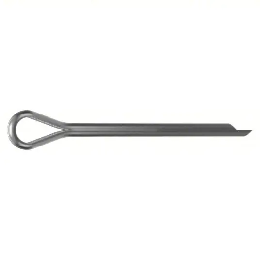 KVM Tools M55700.032.0040 Cotter Pin Extended Prong, Metric, 3.2 mm Pin Dia, 44 mm Shank Lg, Stainless Steel, 316, 10 PK