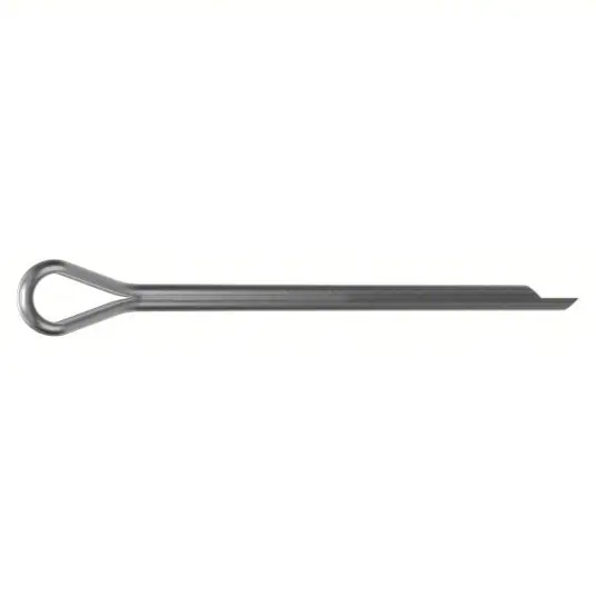 KVM Tools M51700.032.0050 Cotter Pin Extended Prong, Metric, 3.2 mm Pin Dia, 55 mm Shank Lg, Stainless Steel, 18-8, 10 PK