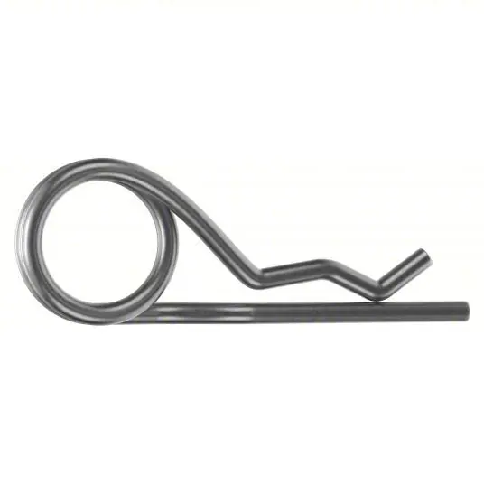 KVM Tools M55970.040.0001 Cotter Pin Bridge, Metric, 3.6 mm Pin Dia, 64 mm Shank Lg, Stainless Steel, 316, Plain, 5 PK