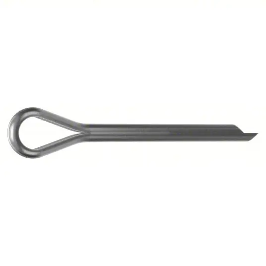 KVM Tools M51700.040.0036 Cotter Pin Extended Prong, Metric, 4 mm Pin Dia, 39.6 mm Shank Lg, Stainless Steel, 18-8, 10 PK