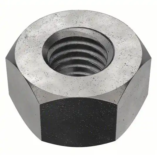 KVM Tools HHNIC050-050BX Hex Nut 1/2"-13 Thread, 7/8 in Hex Wd, 1/2 in Hex Ht, Steel, Grade C, Black Oxide, 50 PK