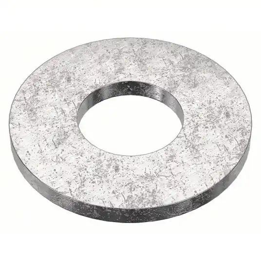 Fabory U51410.037.0001 Flat Washer For Screw Size 3/8 in, Stainless Steel, 18-8, Plain, 0.375 in In Dia, 50 PK