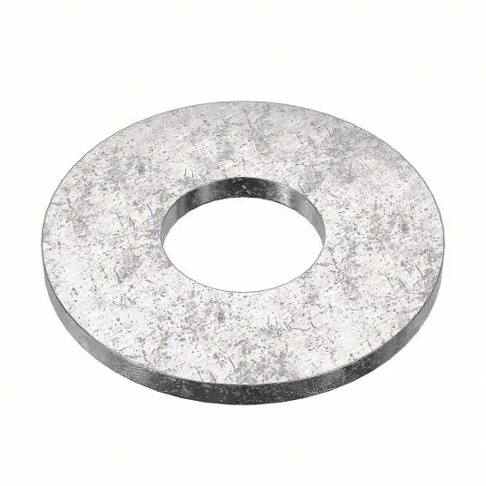 KVM Tools WASB38R8 Flat Washer, Type B For Screw Size 3/8 in, Stainless Steel, 18-8, Plain, 0.406 in In Dia, 10 PK