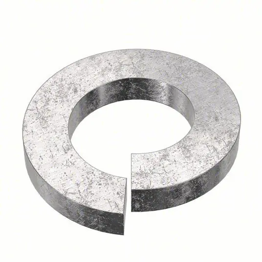 Fabory U51450.050.0001 Split Lock Washer For Screw Size 1/2 in, Split Lock, Stainless Steel, Plain, Plain, 18-8, 10 PK