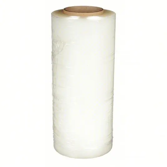 KVM Tools KV15A936 Stretch Wrap 80 ga Gauge, 18 in Overall Wd, 1,500 ft Overall Lg, Clear, Cast Stretch Wrap