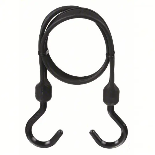 Better Bungee BBS36NBK Bungee Strap J-Hook, 2 1/4 in Hook Lg, Polyurethane, 1 1/2 in Wd, 36 in Lg, Black