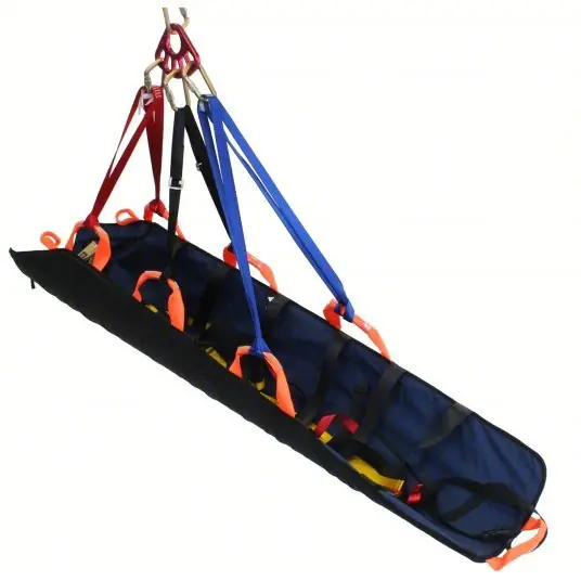 Ferno TRS Rescue Stretcher, 79 1/2 in Lg, 33 in Wd, Blue, 550 lb Wt Capacity