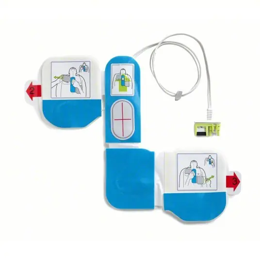 Zoll 8900-0804-01 AED Training Electrode Pad Set For Mfr. No. 8008-0050-01, 1 PR