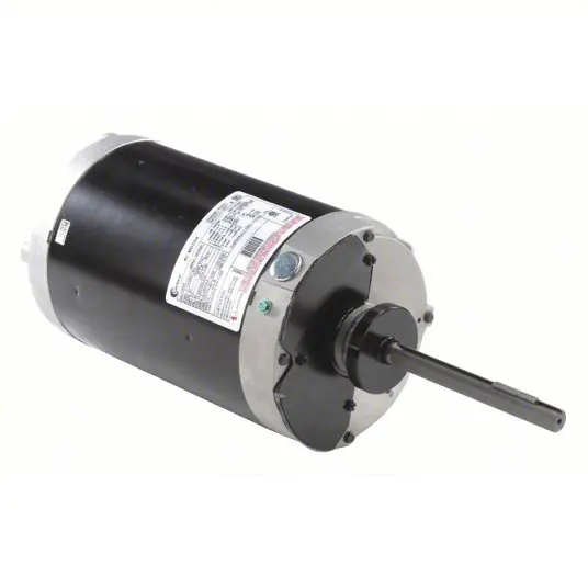 Century H699 Condenser Fan Motor Band Mount, Open Air-Over, 2 HP, 1,140 Nameplate RPM, 1 Speed, Auto