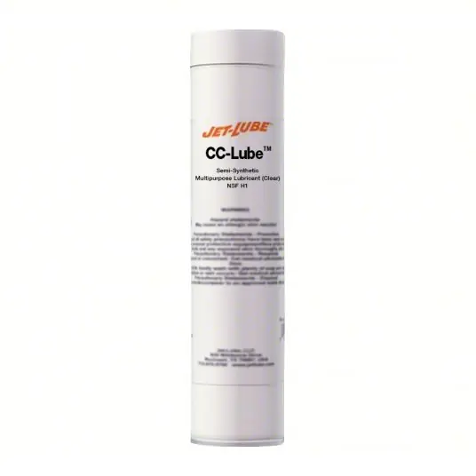Jet-Lube 70550 General Purpose Lubricant CC-Lube, 14 oz, Cartridge, H1 Food Grade, NLGI 1.5