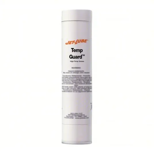 Jet-Lube 31850 Multipurpose Grease Temp-Guard, 14 oz, Cartridge, NLGI 1.5, Aluminum Complex Thickener