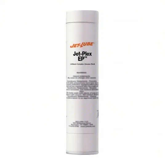 Jet-Lube 31750 Multipurpose Grease Jet-Plex EP, 14 oz, Cartridge, NLGI 2, Lithium Complex Thickener