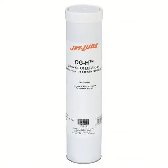 Jet-Lube 26050 Gear Lubricant OG-H, 14 oz, Cartridge, NLGI Grade 3, Clay Thickener