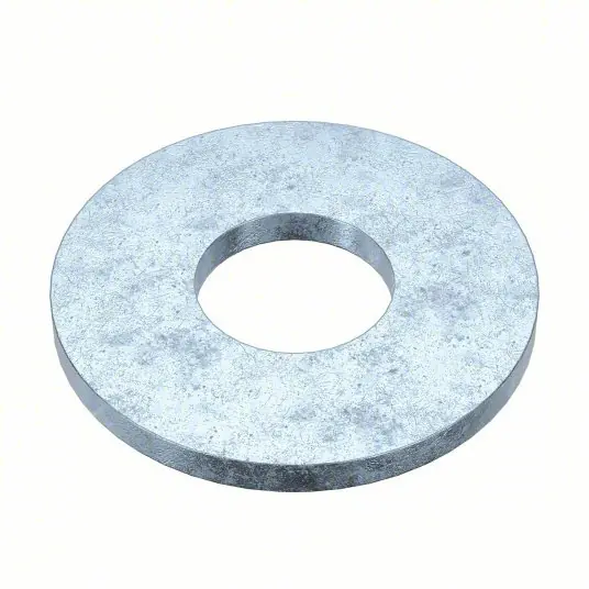 Fabory U38210.025.0150 Fender Washer For Screw Size 1/4 in, Steel, Not Graded, Zinc Plated, 0.281 in In Dia, 100 PK