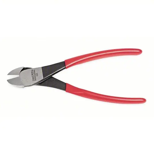 Proto J210AHG Diagonal Cutting Plier Flush, Angled, 3/4 in Jaw Lg, 1 1/4 in Jaw Wd, 8 1/8 in Overall Lg, 6 - 8 in