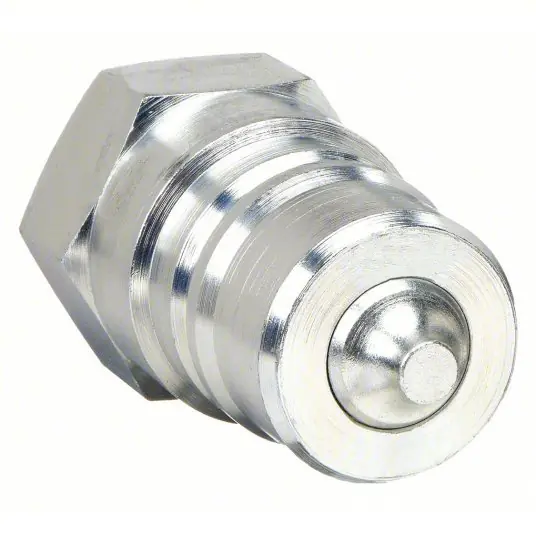 Aeroquip 5602-6-6S Hydraulic Quick Connect Hose Coupling 3/8 in Coupling Size, Steel, 6 lpm Max. Flow Rate