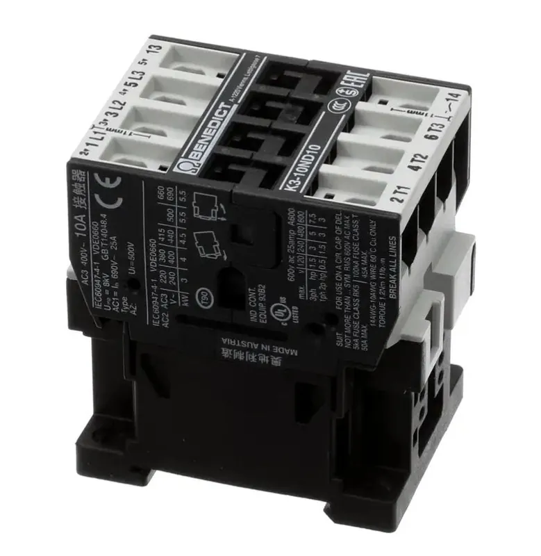 Varimixer AR31-88.104 Contactor, 220V, 7.5HP, 25A, 50/60Hz, CL4-5
