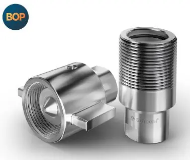 Stucchi VOF Series 811201007 Interchange Coupler, 1-1/2 In Male x 1-1/2 In NPT, Steel